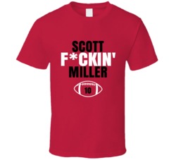 Scott Fckin Miller Tampa Bay Football Sports Fan T Shirt 36386290
