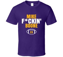 Mike Fckin Boone Minnesota Football Sports Fan T Shirt 36387263