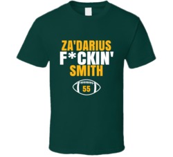 Za'darius Fckin Smith Green Bay Football Sports Fan T Shirt 36387414