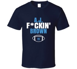 A.j. Fckin Brown Tennessee Football Sports Fan T Shirt 36387513