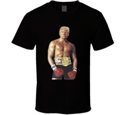 Donald Trump Rocky Balboa Mashup Funny Cool Fan T Shirt 37033331