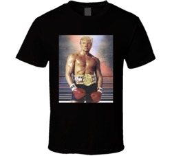 Donald Trump Rocky Balboa Mashup Boxing Funny Cool Fan T Shirt 37033365
