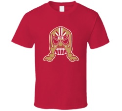 George Kittle Lucha Mask Wrestling Football San Francisco Fan T Shirt 37303608