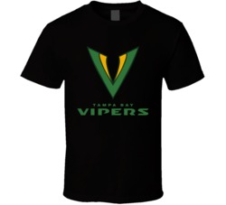 Tampa Bay Vipers Xfl Team Logo Football Fan Cool T Shirt 37305345