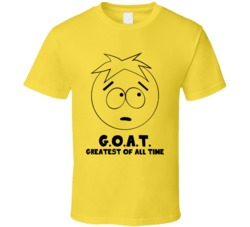 Butters South Park Character Greatest Of All Time Goat Cartoon Fan T Shirt 37705100
