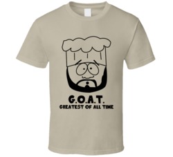 Chef South Park Character Greatest Of All Time Goat Cartoon Fan T Shirt 37705112