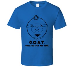 Stan South Park Character Greatest Of All Time Goat Cartoon Fan T Shirt 37705121