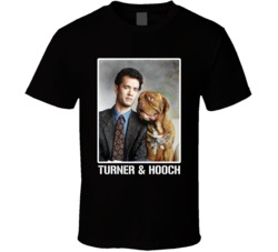 Turner And Hooch Tom Hanks Movie 80s Cool Fan T Shirt 38099635