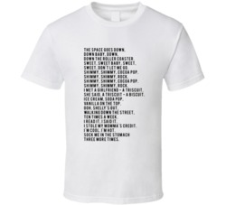 Big Movie Rap Lyrics Tom Hanks 80s Movie T Shirt 38381374