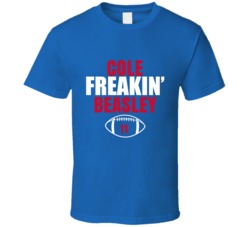 Cole Freakin' Beasley Buffalo Football Fan Cool Sports T Shirt 38501864