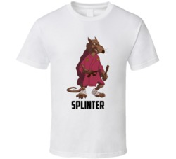Splinter Cartoon Character Tmnt Ninja Turtles Fan T Shirt 38839660