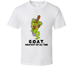 Donatello Greatest Of All Time Goat Tmnt Ninja Turtles Cartoon Character Fan T Shirt 38839667