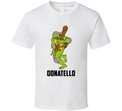 Donatello Cartoon Character Tmnt Ninja Turtles Fan T Shirt 38839669