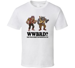 What Would Bepop Rocksteady Do Wwjd Tmnt Ninja Turtles Cartoon Character Fan T Shirt 38839673