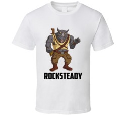 Rocksteady Cartoon Character Tmnt Ninja Turtles Fan T Shirt 38839684