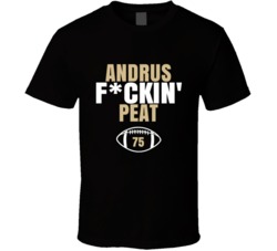Andrus Fckin Peat Football Sports Star T Shirt 39099648