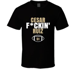 Cesar Fckin Ruiz Football Sports Star T Shirt 39099650
