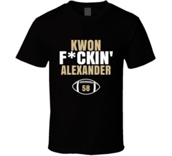 Kwon Fckin Alexander Football Sports Star T Shirt 39099661