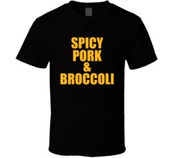 Spicy Pork Broccoli Louis Domingue Pittsburgh Hockey T Shirt 39272809