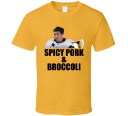 Louis Domingue Spicy Pork Broccoli Hockey Pittsburgh Cool T Shirt 39272813