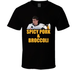 Louis Domingue Spicy Pork Broccoli Hockey Pittsburgh T Shirt 39272814