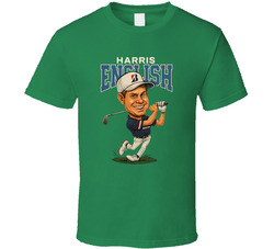 Harris English Caricature Golf T Shirt 40339406