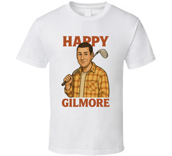 Happy Gilmore Movie Caricature T Shirt 40339803