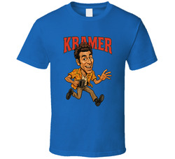 Kramer Seinfeld Caricature Tv Show T Shirt 40339835