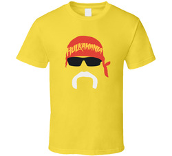Hulk Hogan Hulkamania Silhouette Wrestling T Shirt 40340032