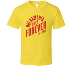 Hulkamania Lives Forever Hulk Hogan Wrestling T Shirt 40340218