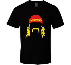 Hulk Hogan Silhouette Hulkamania Wrestling T Shirt 40340221
