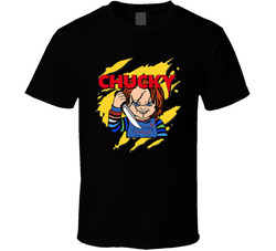Chucky Child's Play Horror Movie Fan T Shirt 40347458
