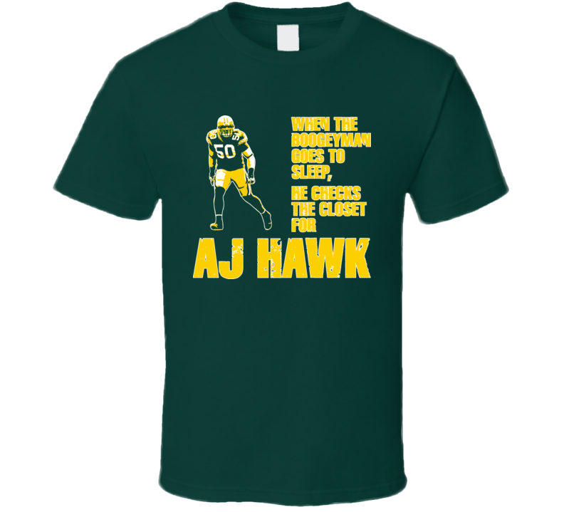 Football Gb Boogeyman Green Bay Aj Hawk T Shirt