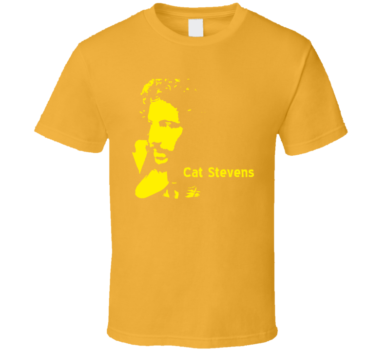Cat Stevens Music Guitar T Shirt Cat Stevens Music Guitar T Shirt