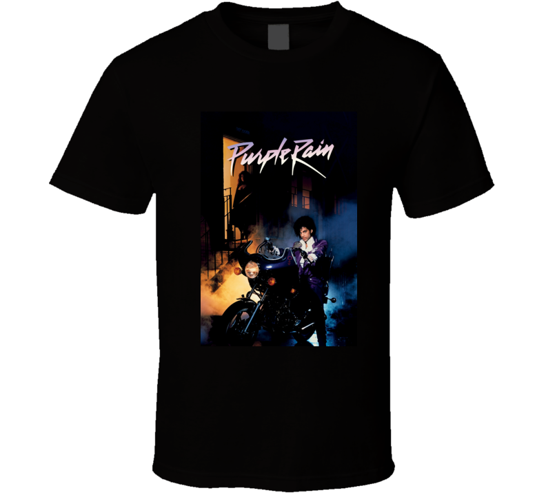 Prince Purple Rain Album Cover Tribute T Shirt Prince Purple Rain Album Cover Tribute T Shirt