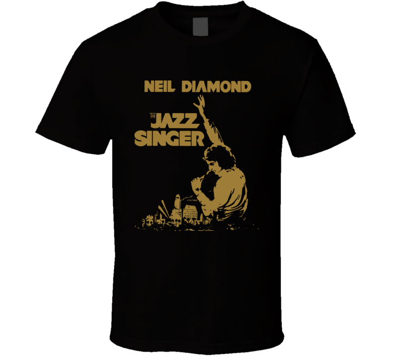 The Jazz Singer Neil Diamond Movie T Shirt