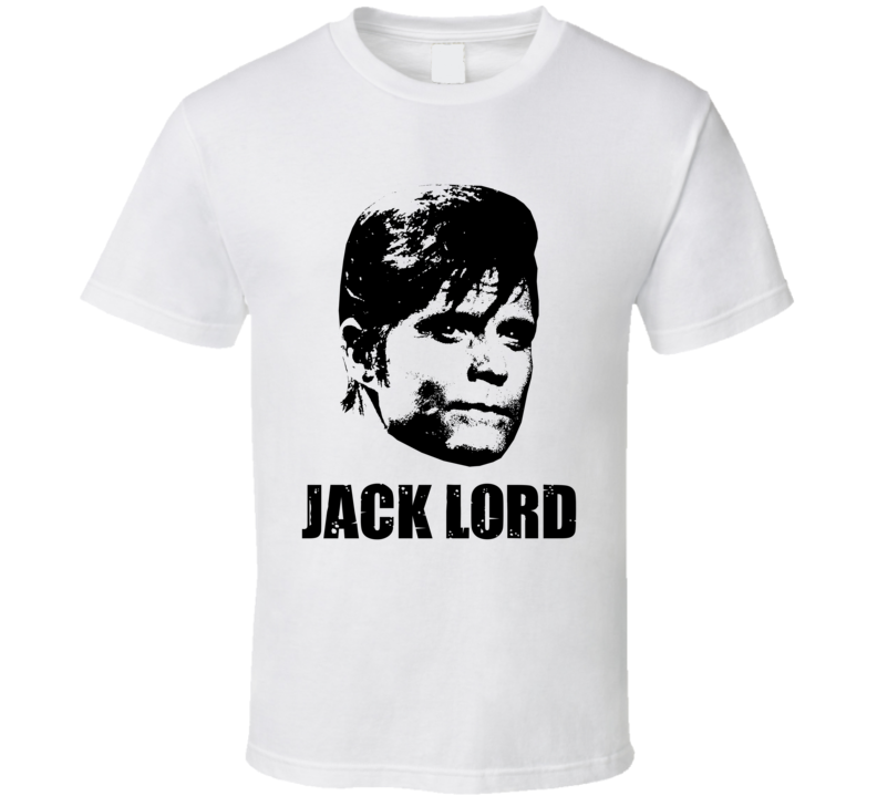 Jack Lord Hawaii Five O Big Head T Shirt