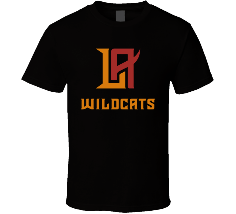 La Wildcats Xfl Team Logo Football Fan T Shirt La Wildcats Xfl Team Logo Football Fan T Shirt