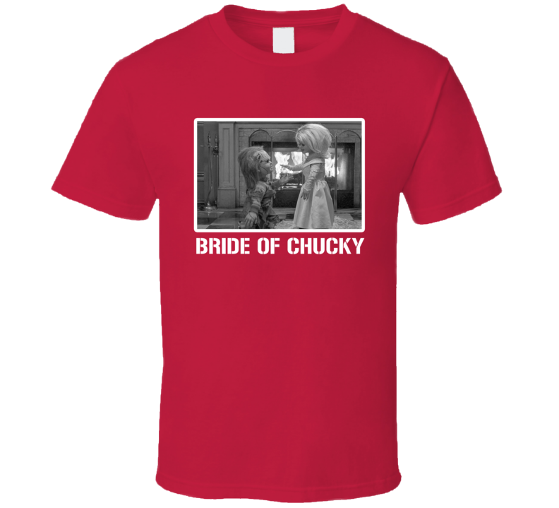 Bride Of Chucky Horror Movie Doll Chucky Cool Fan T Shirt