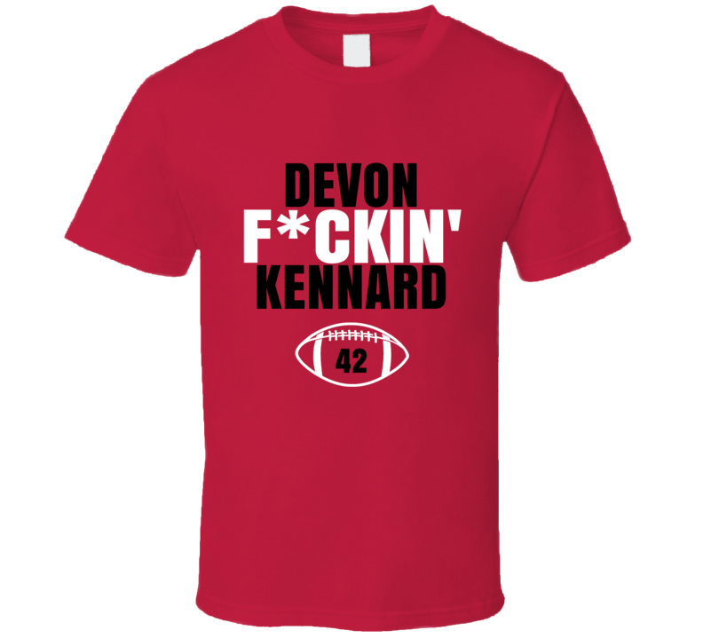 Devon Fckin Kennard Football Sports Star Fan T Shirt