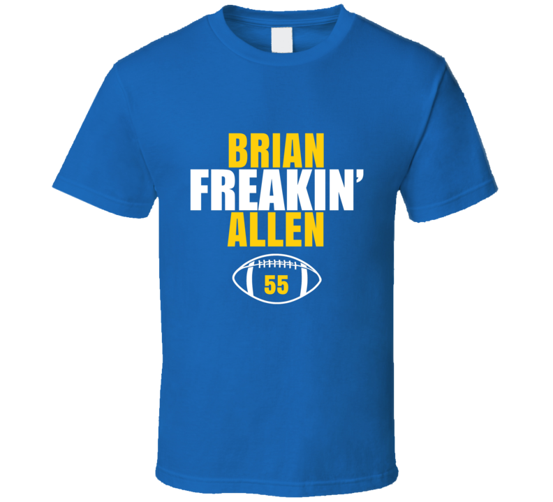 Brian Freakin Allen Football Sports Star Fan T Shirt