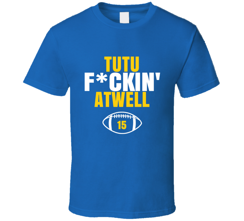 Tutu Fckin Atwell Football Sports Star Fan T Shirt