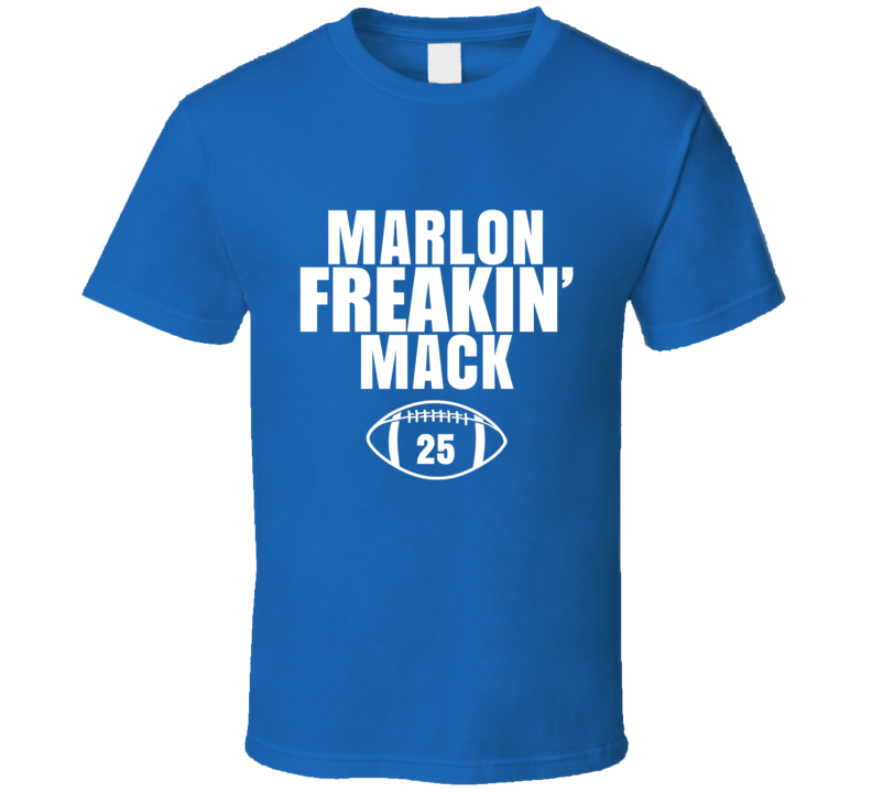 Marlon Freakin Mack Football Sports Star Fan T Shirt