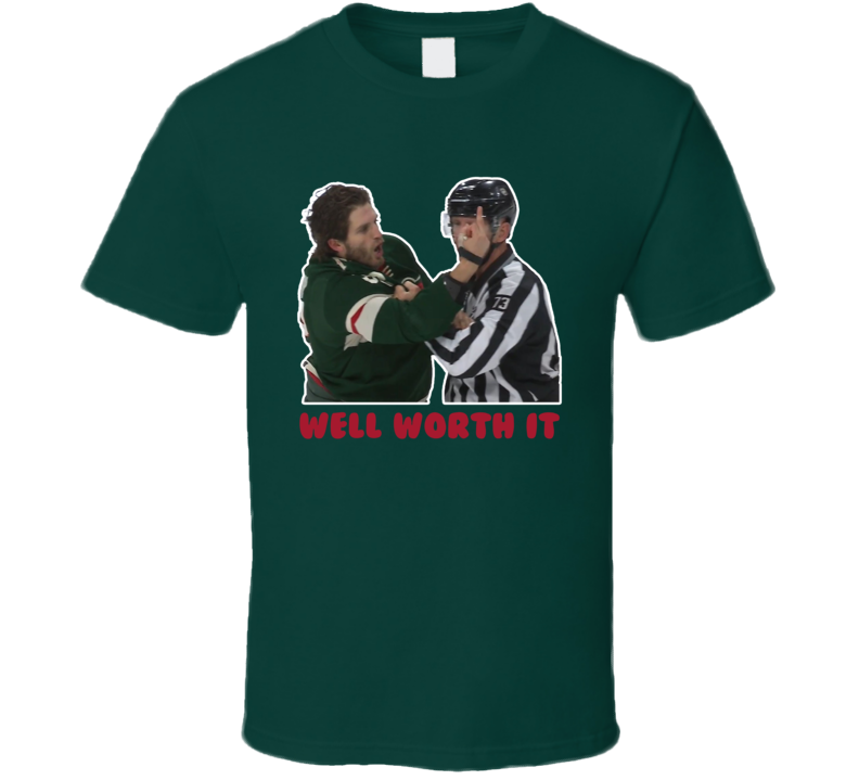 Ryan Hartman Minnesota Well Worth It Hockey Fan T Shirt