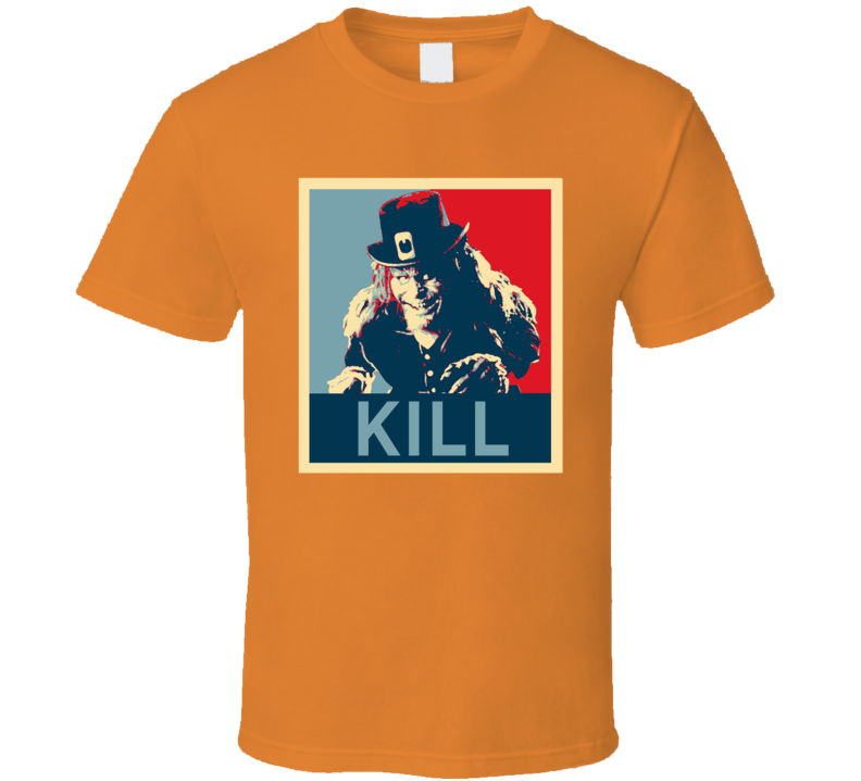 Lubdan The Leprechaun Horror Kill Movie T Shirt