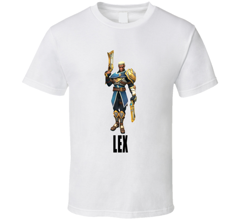 Lex Paladins Video Game Character T Shirt