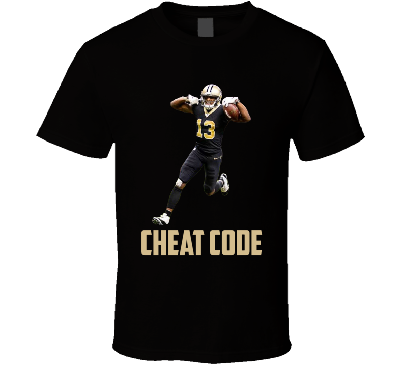 Michael Thomas Cheat Code New Orleans Football Fan T Shirt