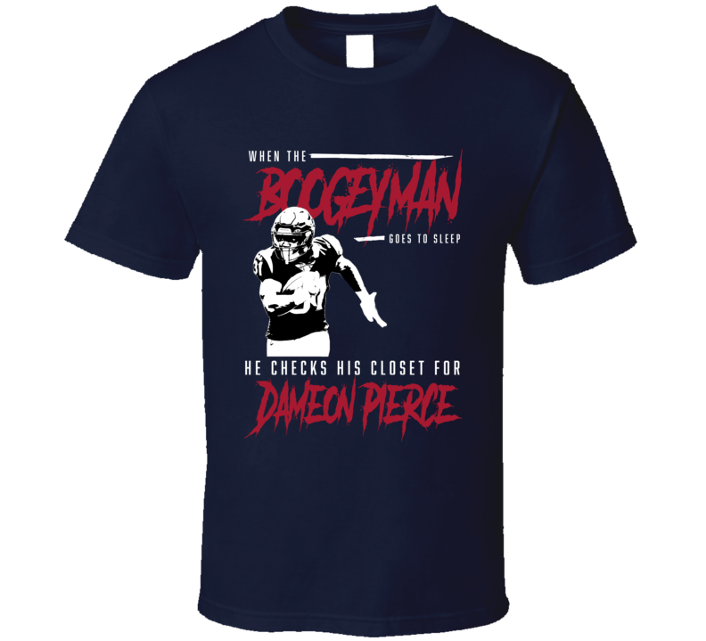 Dameon Pierce Boogeyman Houston Football Fan T Shirt