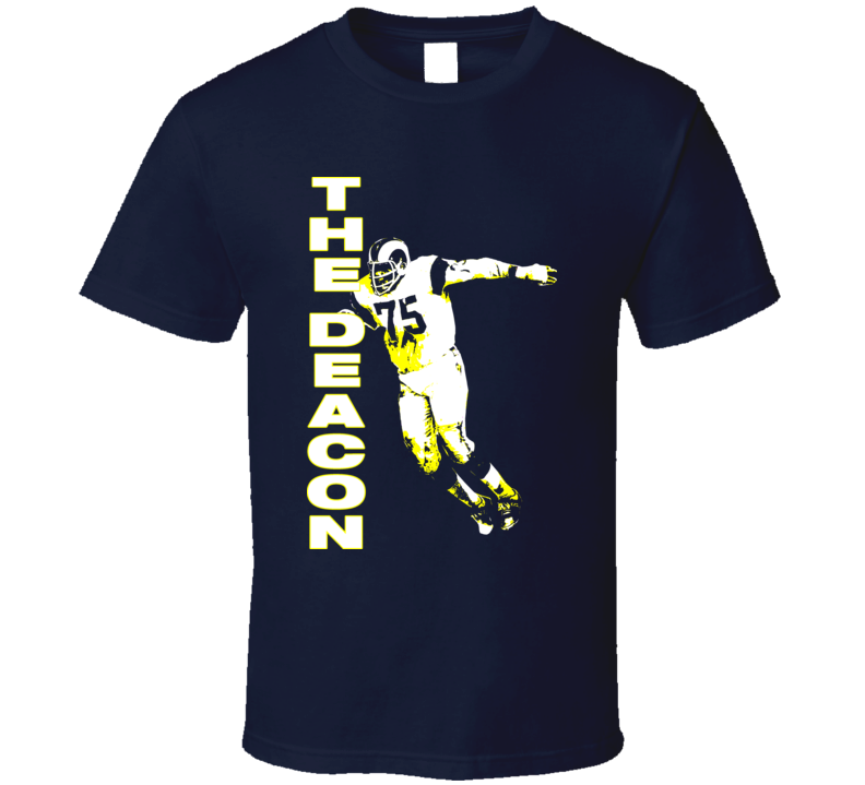 Los Angeles Football David Deacon Jones Sack T Shirt