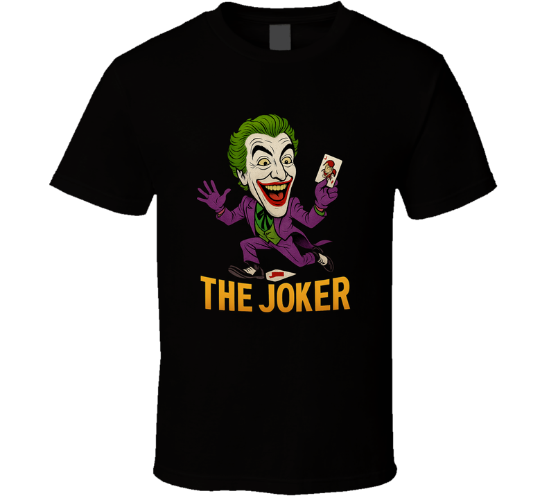 The Joker Batman 60s Tv Show T Shirt
